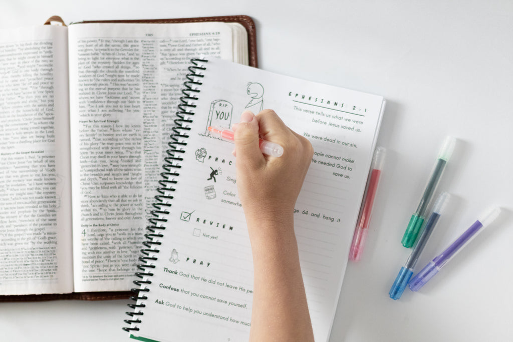 Ephesians 2 Memory Guide for Kids