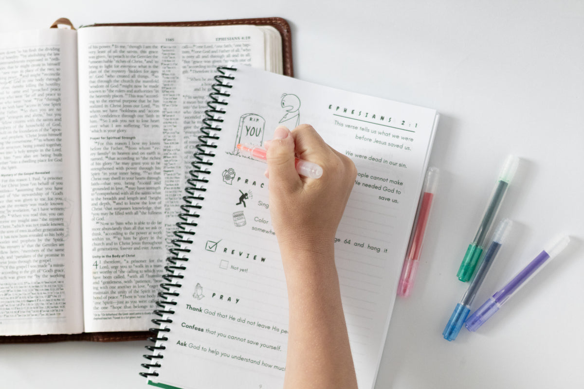 Ephesians 2 Memory Guide for Kids