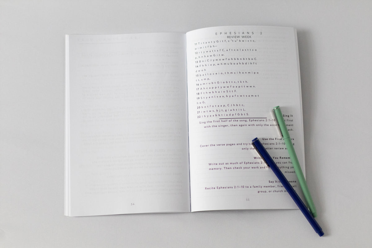 Ephesians 2 Memory Guide